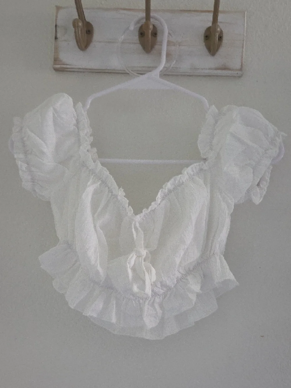 SHEIN White Two-Piece Skirt Set - Picture 3 of 4